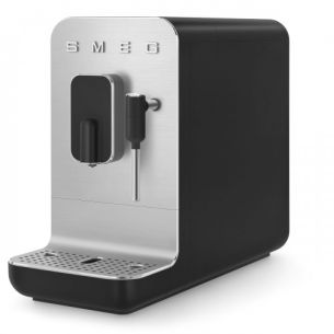 Espresso kohvimasin Smeg, 50`ndate stiil, must