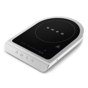Lauapealne pliidiplaat Smeg, 1x induktsioon, 2100w, matt valge