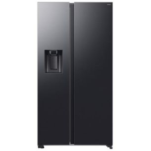Külmik Side-by-side Samsung, 178 cm, 420/220 l, 36 dB, elektrooniline juhtimine, NoFrost, must