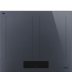 Pliidiplaat Smeg Linea, 4 x induktsioon, flexi-tsoon, 60 cm, lõigatud, neptuunhall
