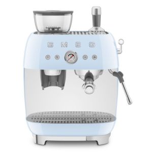 Espresso kohvimasin kohviveskiga Smeg, 50`ndate stiil, pastellsinine
