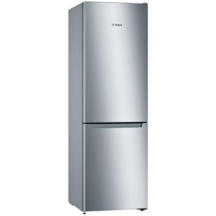 Külmik Bosch, 186 cm, 219/86 l, 42 dB, elektrooniline juhtimine, No-Frost, rv teras