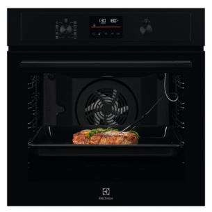 Ahi Electrolux, SteamBake 600, 72 l, aurufunktsioon, pürolüüs, must