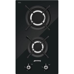 Pliidiplaat Smeg Classic, 2 x gaas, 30 cm, must