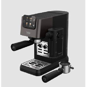 Espresso kohvimasin Beko, must/titaanium