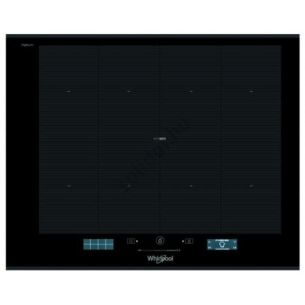 Pliidiplaat Whirlpool, 8 x induktsioon, flexi tsoon, 65 cm, must
