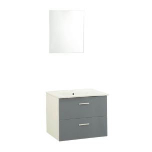 Harma AIO vannitoa mööblikomplekt 80cm hall