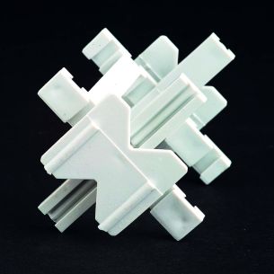 Klaasploki paigaldusristid 100tk/pakk 8 cm