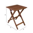 Home4you Laud ROUEN 50x50xH68cm meranti_02 - 06237 - 4741243062375 - BauMarket.ee