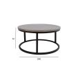 Home4you Diivanilaud BRITE D60xH32cm hall_02 - 10363 - 4741243103634 - BauMarket.ee