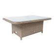 Home4you Laud PACIFIC 120x80xH46/65cm hallikasbe_03 - 10536 - 4741243105362 - BauMarket.ee