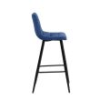 Home4you Baaritool CHILLI tumesinine samet_03 - 10565 - 4741243105652 - BauMarket.ee