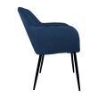 Home4you Tool EVELIN tumesinine samet_04 - 10567 - 4741243105676 - BauMarket.ee
