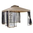 Home4you Varikatus LEAF 3x3m beež_01 - 11878 - 4741243118782 - BauMarket.ee
