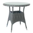 Home4you Laud WICKER D78xH75cm tumepruun_03 - 12686 - 4741243126862 - BauMarket.ee