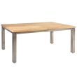 Home4you Laud NAUTICA 200/300x100xH76cm tiikpuu_01 - 13267 - 4741243132672 - BauMarket.ee