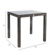 Home4you Laud WICKER 73x73xH71cm tumepruun_02 - 13348 - 4741243133488 - BauMarket.ee