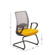 Home4you Klienditool ANGGUN kollane/hall_02 - 13493 - 4741243134935 - BauMarket.ee
