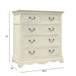 Home4you Kummut SAMIRA 865x39xH95cm antiikvalge_02 - 13721 - 4741243137219 - BauMarket.ee