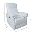 Home4you Tugitool GERRY manuaalne recliner valge_02 - 13775 - 4741243137752 - BauMarket.ee