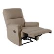 Home4you Tugitool GUSTAV manuaalne recliner tume_03 - 13782 - 4741243137820 - BauMarket.ee