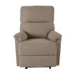 Home4you Tugitool GUSTAV manuaalne recliner tume_04 - 13782 - 4741243137820 - BauMarket.ee