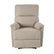 Home4you Tugitool GUSTAV manuaalne recliner taup_04 - 13783 - 4741243137837 - BauMarket.ee