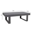 Home4you Diivanilaud FLUFFY 133x735xH42cm hall_02 - 13793 - 4741243137936 - BauMarket.ee