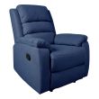 Home4you Tugitool MANUEL manuaalne recliner tume_01 - 13879 - 4741243138797 - BauMarket.ee