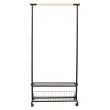 Home4you Stange FOREST 80x36xH165cm must/naturaa_03 - 13964 - 4741243139640 - BauMarket.ee