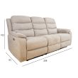 Home4you Diivan MIMI 3-kohaline elektriline recli_02 - 14084 - 4741243140844 - BauMarket.ee