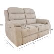 Home4you Diivan MIMI 2-kohaline elektriline recli_02 - 14085 - 4741243140851 - BauMarket.ee