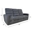 Home4you Diivan GASTON 3-kohaline elektriline rec_02 - 14163 - 4741243141636 - BauMarket.ee