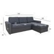 Home4you Nurgadiivanvoodi INGMAR tumehall_02 - 15633 - 4741243156333 - BauMarket.ee