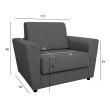 Home4you Tugitoolvoodi VESPER tumehall_02 - 15662 - 4741243156623 - BauMarket.ee
