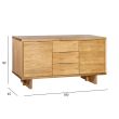 Home4you Kummut LISBON 180x45xH82cm tamm_02 - 18104 - 4741243181045 - BauMarket.ee