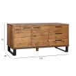 Home4you Kummut ROTTERDAM 175x45xH73cm tamm_02 - 18113 - 4741243181137 - BauMarket.ee