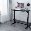 Home4you Töölaud ERGO 1 mootoriga 120x60cm must_06 - 18696 - 4741243186965 - BauMarket.ee