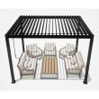 Home4you Varikatus MIRADOR-111 3x3m tumehall_04 - 19460 - 4741243194601 - BauMarket.ee