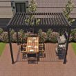 Home4you Varikatus MIRADOR-111 3x3m tumehall_07 - 19460 - 4741243194601 - BauMarket.ee