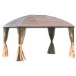 Home4you Varikatus SUNSET 3x4xH2/27m beež/pruun_01 - 19544 - 4741243195448 - BauMarket.ee