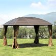 Home4you Varikatus SUNSET 3x4xH2/27m beež/pruun_04 - 19544 - 4741243195448 - BauMarket.ee