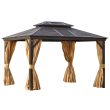 Home4you Varikatus SUNSET 3x4xH2/27m pruun/beež_01 - 19545 - 4741243195455 - BauMarket.ee