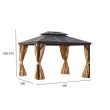 Home4you Varikatus SUNSET 3x4xH2/27m pruun/beež_02 - 19545 - 4741243195455 - BauMarket.ee