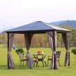 Home4you Varikatus SUNSET 3x3xH267m pruun/taupe_03 - 19546 - 4741243195462 - BauMarket.ee