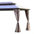 Home4you Varikatus SUNSET 3x4xH2/27m pruun/taup_04 - 19548 - 4741243195486 - BauMarket.ee
