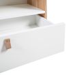 Home4you Riiul HELENA WHITE 80x40xH140cm naturaa_03 - 20046 - 4741243200463 - BauMarket.ee