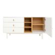 Home4you Kummut IRIS 140x40xH75cm valge_06 - 20121 - 4741243201217 - BauMarket.ee