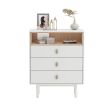 Home4you Kummut IRIS 80x40xH100cm valge_03 - 20129 - 4741243201293 - BauMarket.ee