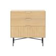 Home4you Kummut BASSEL 80x40xH80cm 3D melamiin_03 - 20138 - 4741243201385 - BauMarket.ee